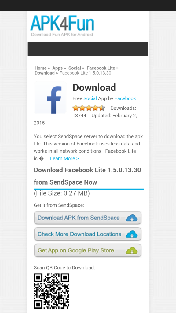 Come avere due account facebook sullo stesso smartphone con Facebook Lite 10