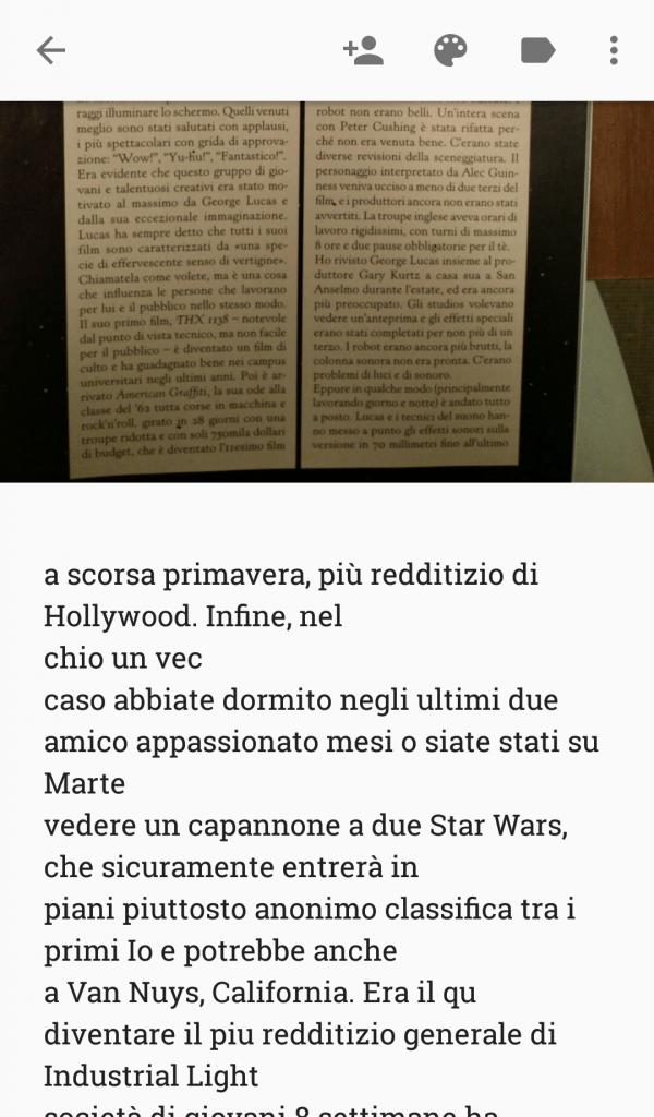 App OCR per Android 6