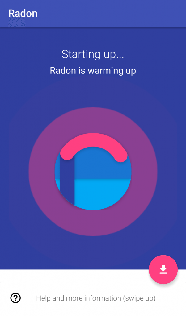 Radon app Android 2