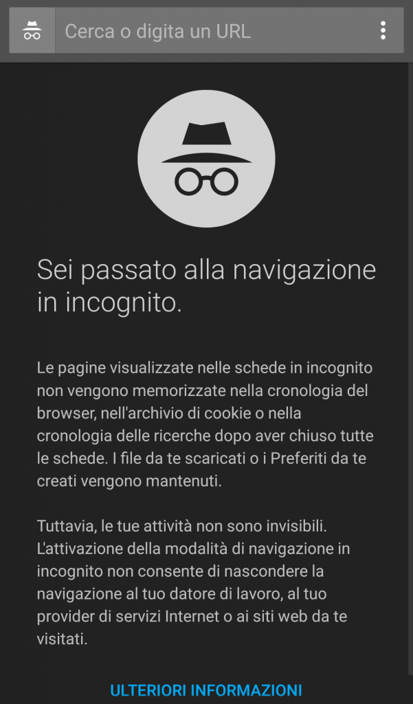 Trucchi per aumentare la privacy sui browser Android 3