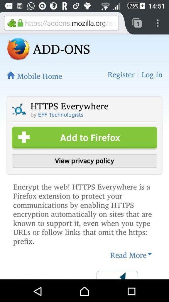 Trucchi per aumentare la privacy sui browser Android 7