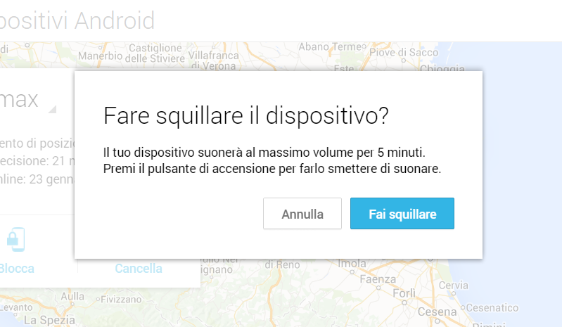 Come ritrovare lo smartphone smarrito 2