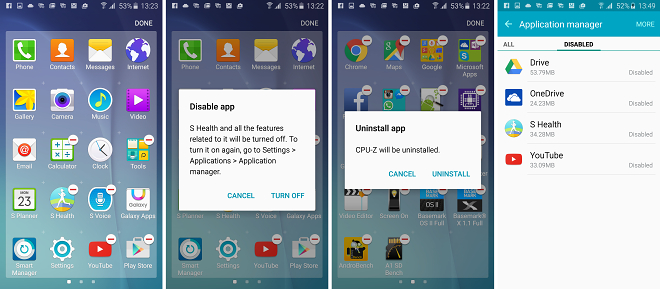 Samsung Galaxy S6 app preinstallate 1