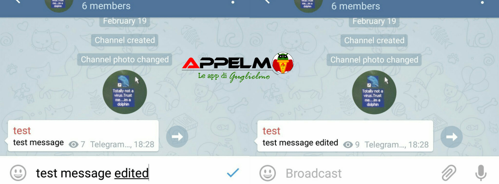 Telegram messaggi canali 2